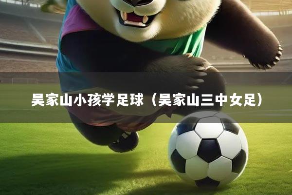 吴家山小孩学足球（吴家山三中女足）
