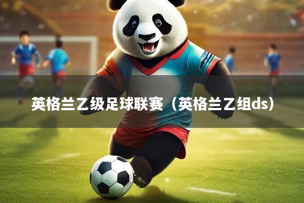 英格兰乙级足球联赛（英格兰乙组ds）